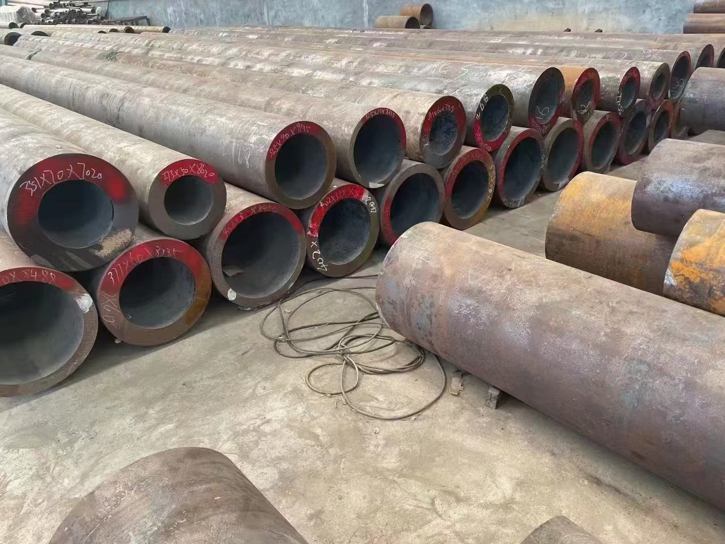 巴彦淖尔市无缝钢管切割定尺切割加工热轧冷拔无缝钢管 - 哪里好